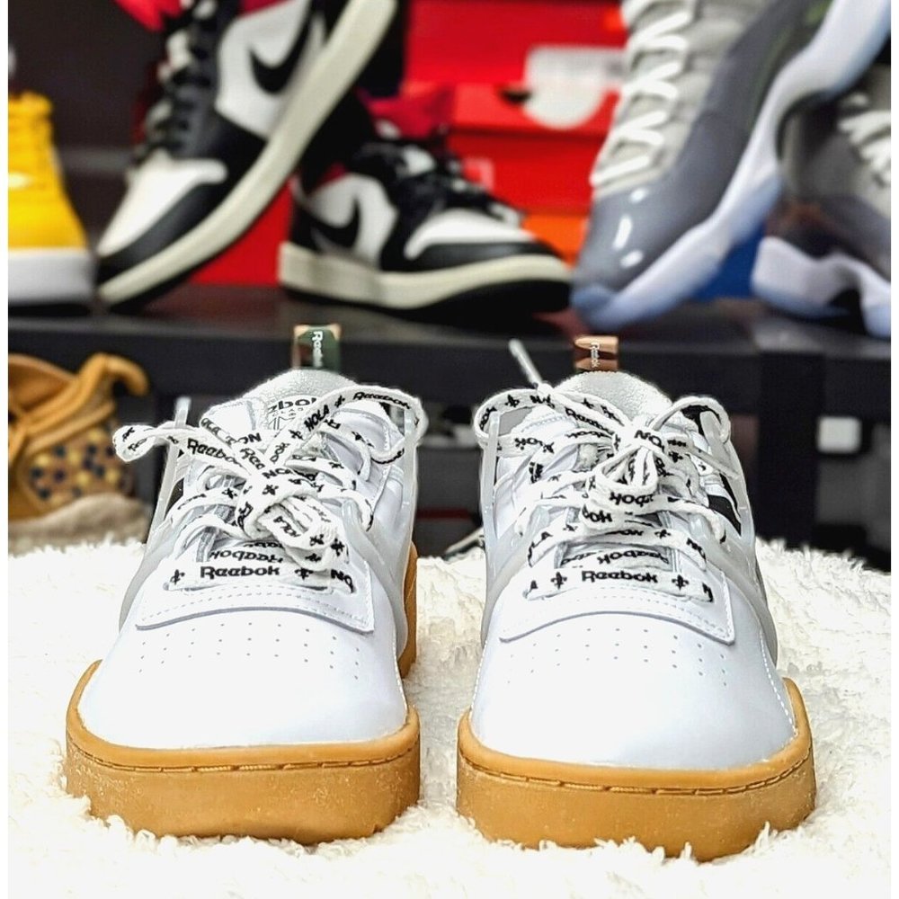 Reebok Workout Adv Ripple 3AM DV4592 Men's White Low Top Sneakers Shoes 8